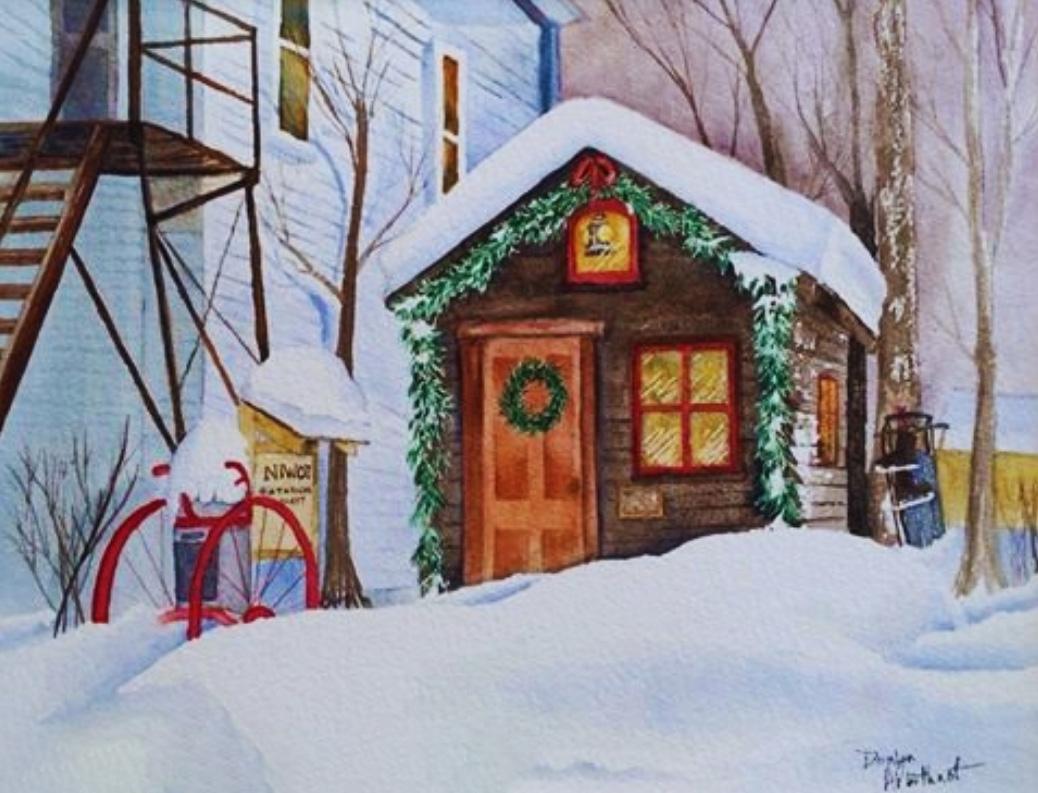 Fire-House-Winter-Greeting-Cards