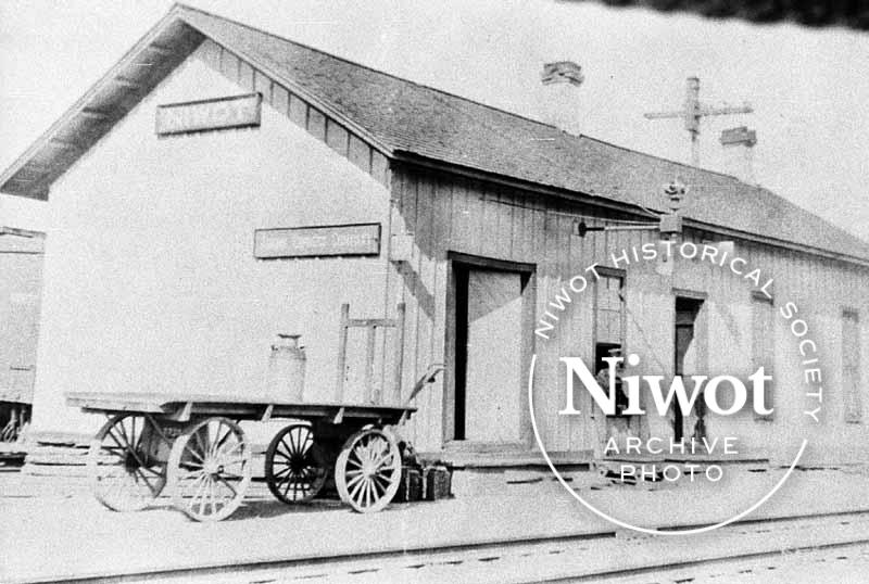 Will T. Wilson at Niwot Depot