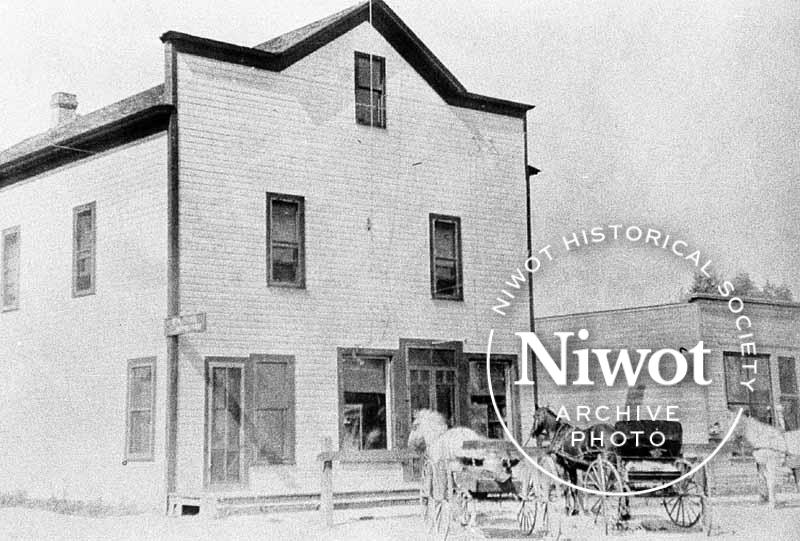 Nelson Hall and Niwot Post Office