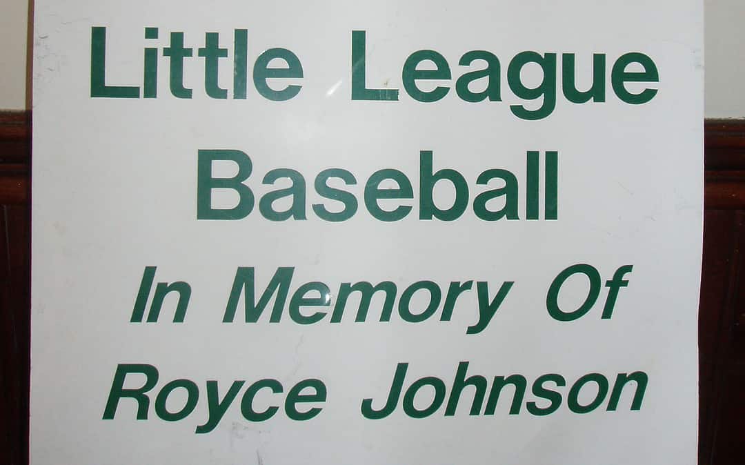 Baseball Sign