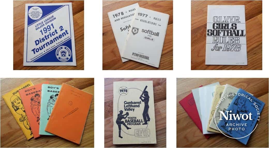 Youth Sports Baseball Booklets