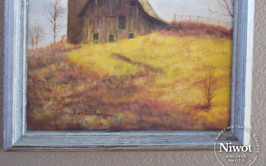Oil Painting – Clyde Bolton Barn
