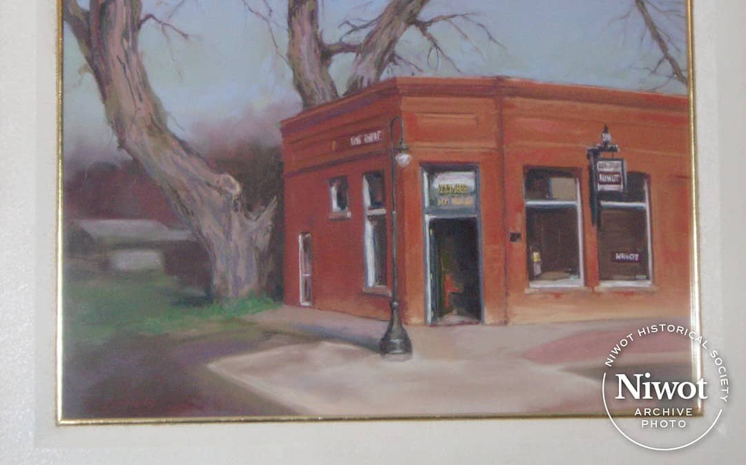 Painting of Niwot State Bank