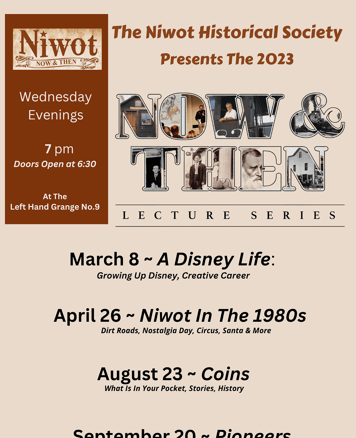 2023 Lecture Series Poster