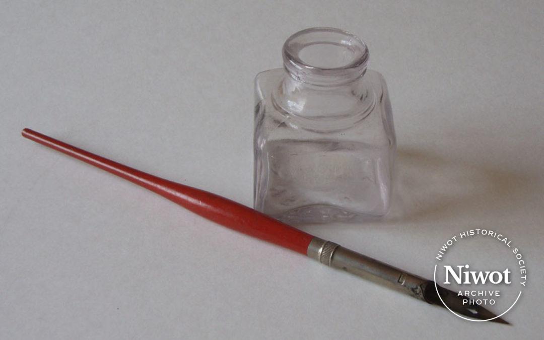 Inkwell and Ink Pen 1900’s