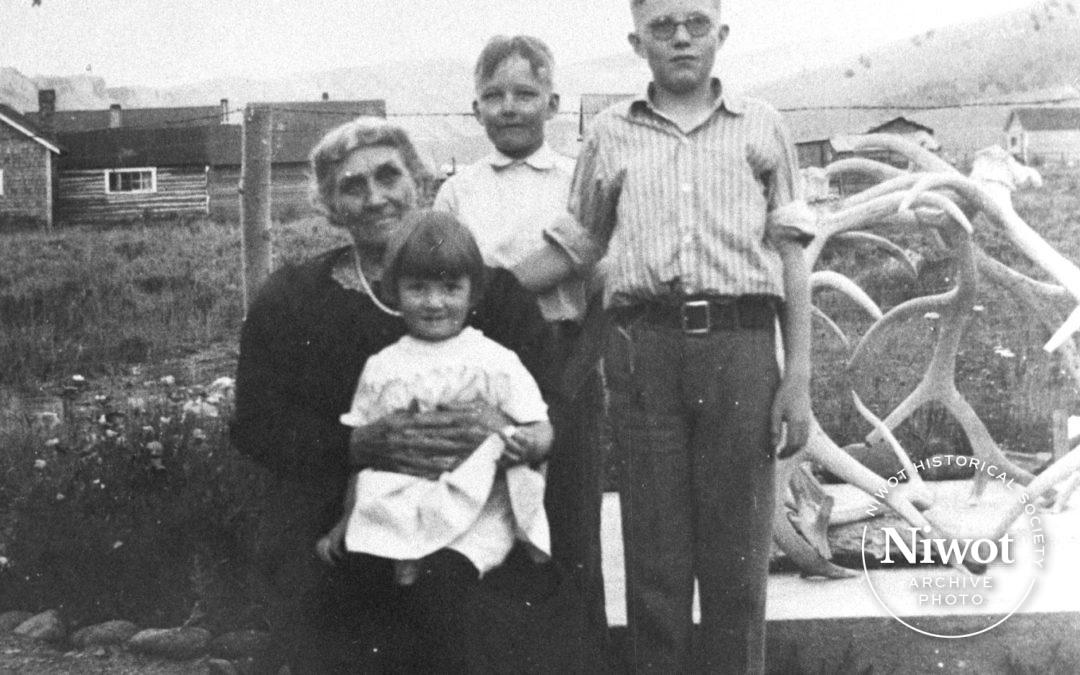 Melissa Henry with Grandchildren