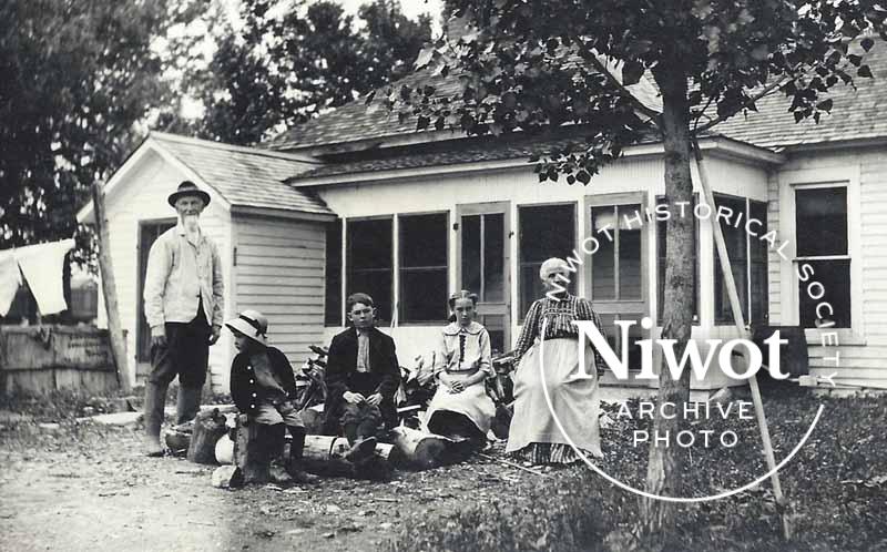 Francis and Elmira Bolton with Grandchildren