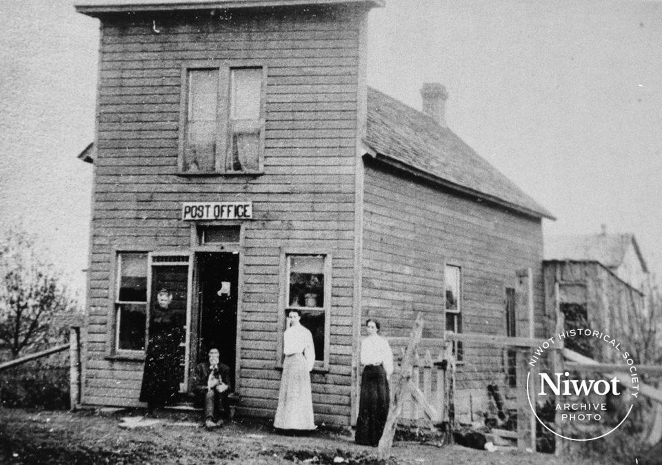 Niwot Post Office 1907
