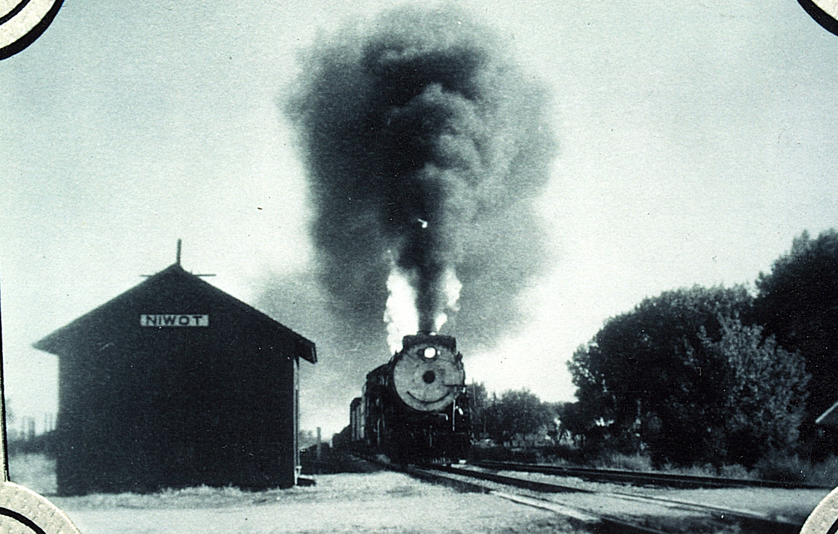 Niwot Depot in 1951