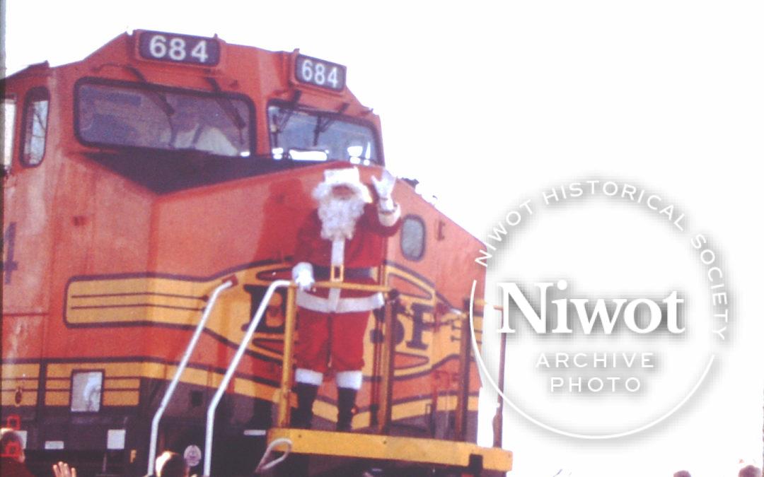 Santa on the Train