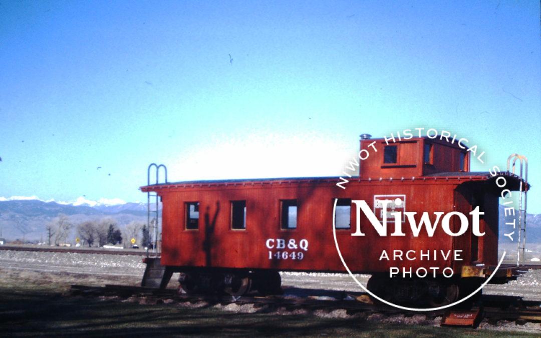 Niwot Caboose