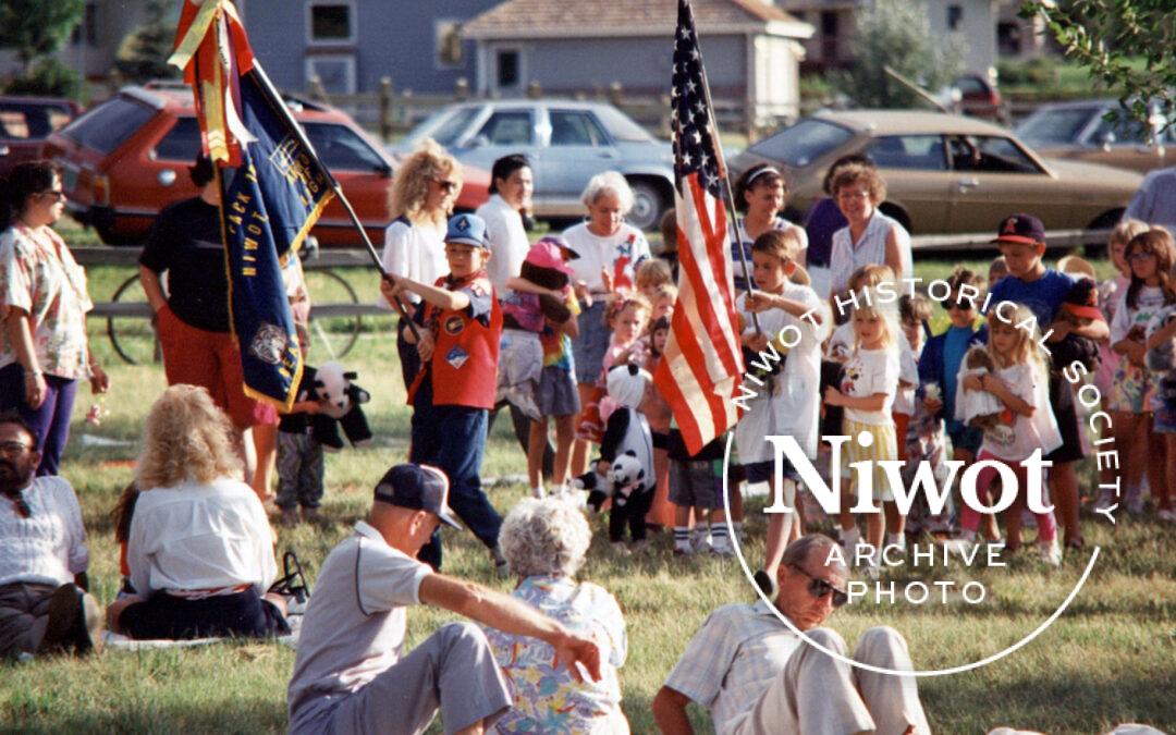 Niwot Nostalgia Days – Cub Scouts