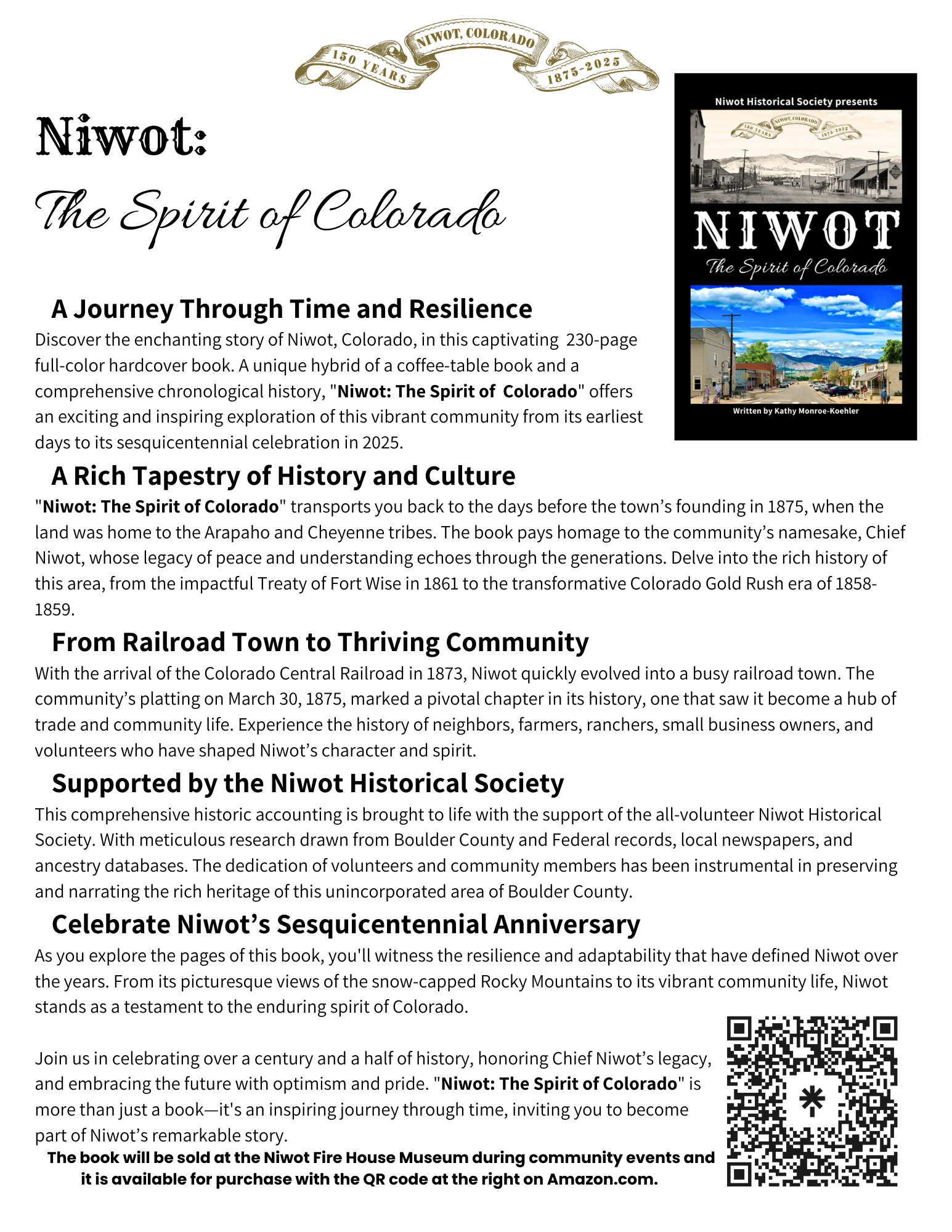 Niwot - The Spirit of Colorado