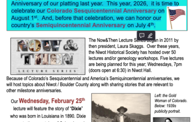 Niwot Gazette – January 2026